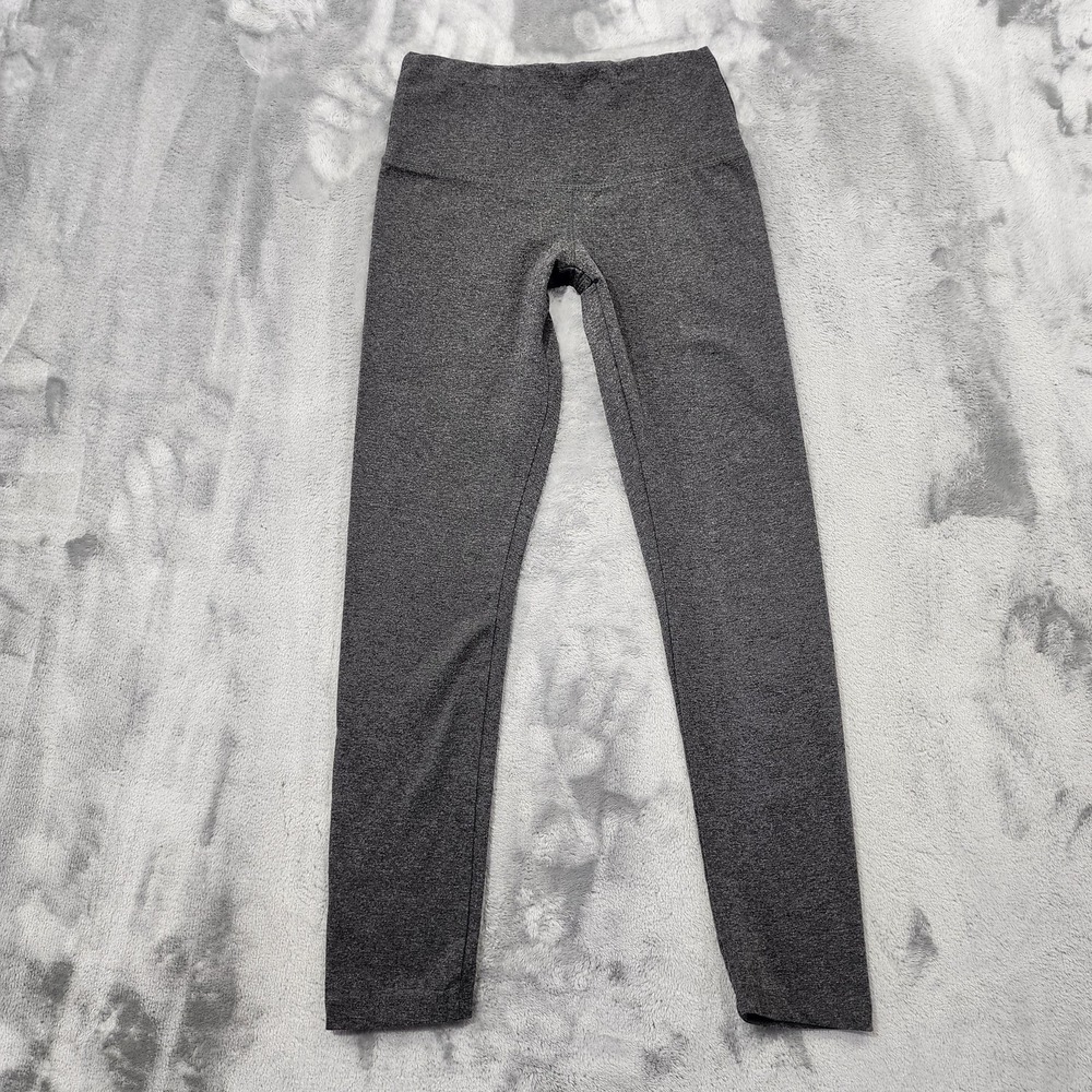 French Laundry Sport Leggings Womens S Gray High‎ Rise Ankle Yoga Activewear